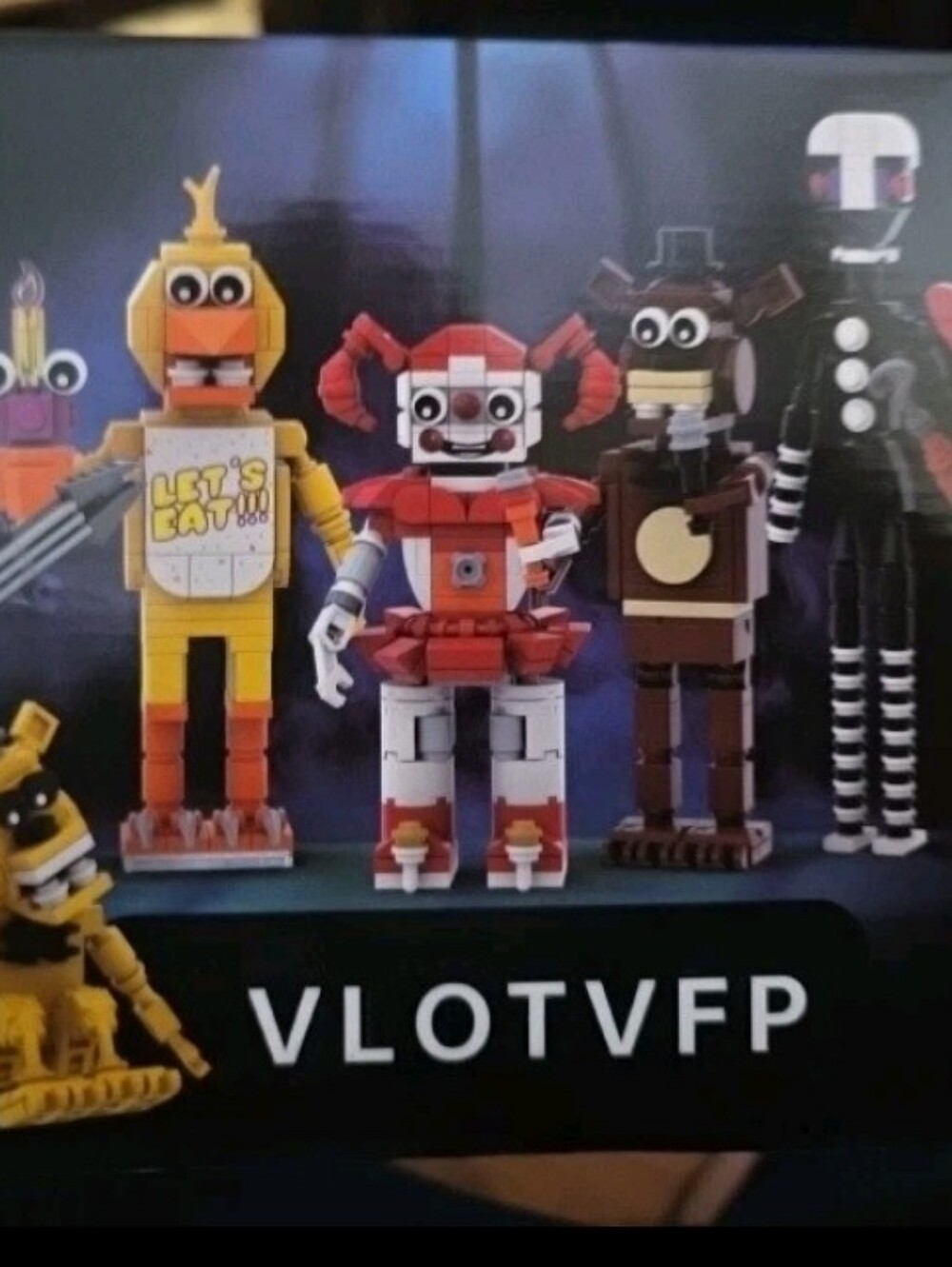 FNAF Five Nights at Freddy's building blocks #fnaf #lego - Picture 7 of 13